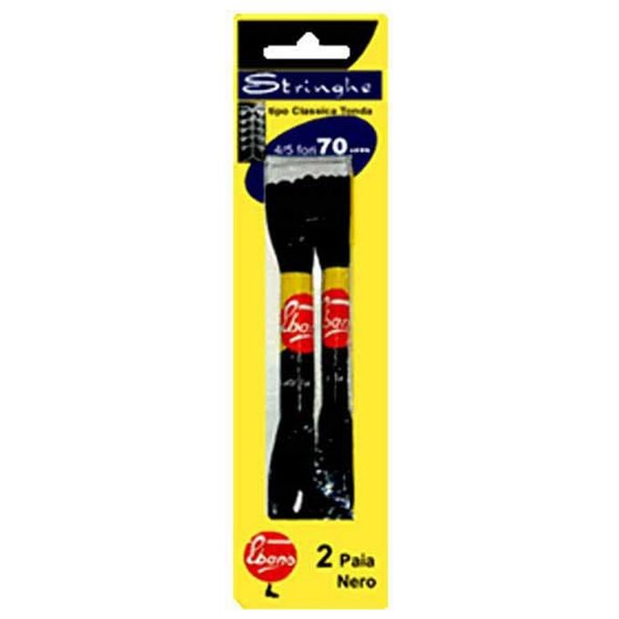 Ebano Stringa Sport Piatta Nera P.2 Cm 90
