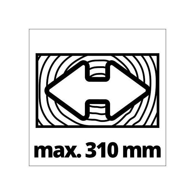 Einhell 4300390 TC-SM 2131-1 Dual Troncatrice Radiale a Trazione 1800 W 4900 min-1 lama 210 mm metallo duro laser integrato