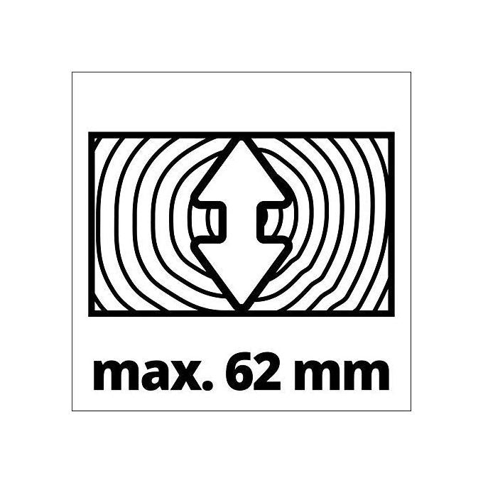 Einhell 4300390 TC-SM 2131-1 Dual Troncatrice Radiale a Trazione 1800 W 4900 min-1 lama 210 mm metallo duro laser integrato