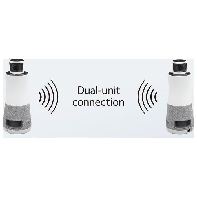 Ricoh, Meeting Device 360, Sistema Videoconferenza, Full HD, Grigio-Bianco
