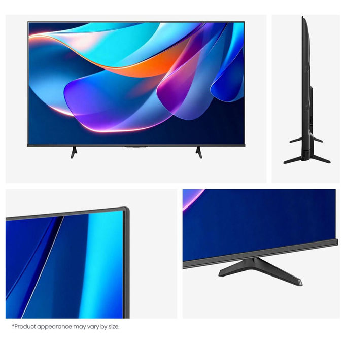 Hisense 43A6S Smart TV 43'' 4K Ultra HD QLED VIDAA Dolby Vision Wi-Fi colore Nero