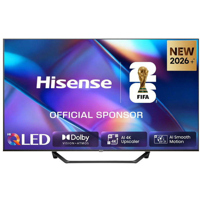 Hisense 43A79S A7 Series Smart TV QLED 43'' 4K Ultra HD VIDAA HDR10+ Dolby Vision Wi-Fi colore Nero
