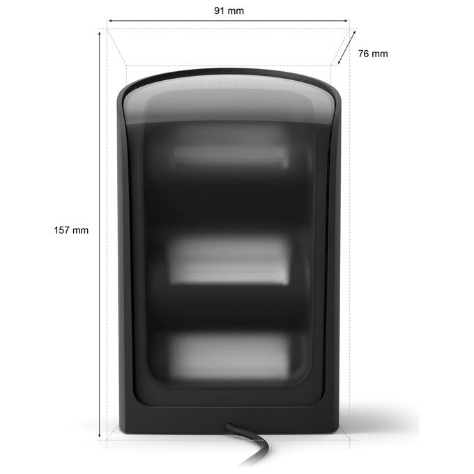 Philips by Signify 8720169385993 Hue Play wall-washer Lampada da tavolo intelligente 1035 lm 2000-6500 K Bluetooth Zigbee colore Nero