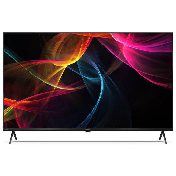 Sharp, TV 43 pollici UHD 4K Google TV, Smart TV, Nero