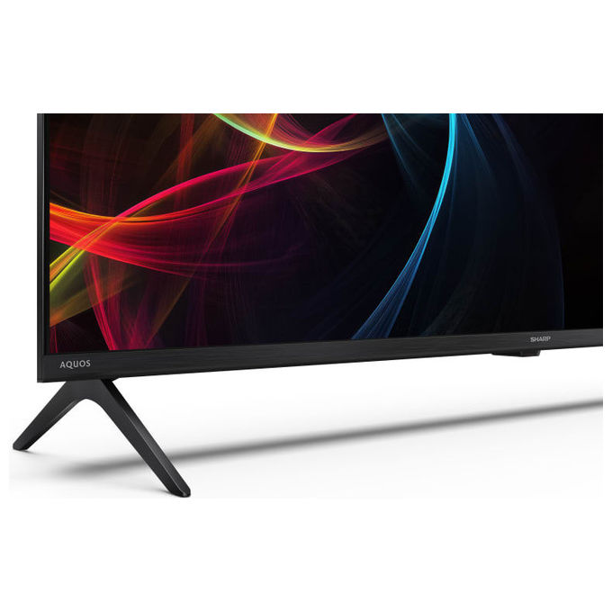 Sharp, TV 43 pollici UHD 4K Google TV, Smart TV, Nero