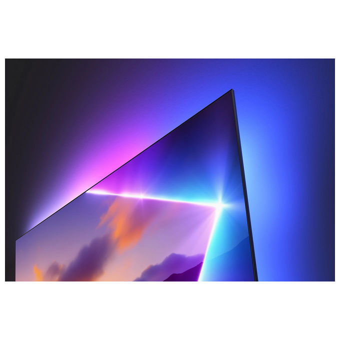 Philips 43PUS8450-12 Smart TV QLED 43'' 4K Ultra HD Ambilight HDR10+ Dolby Atmos Titan OS colore Nero
