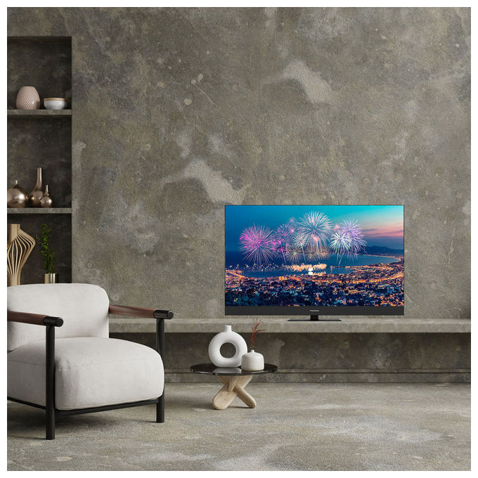 Thomson, Tv Qled 4K Ultra HD 65 Pollici, Smart Tv Google Tv, Nero