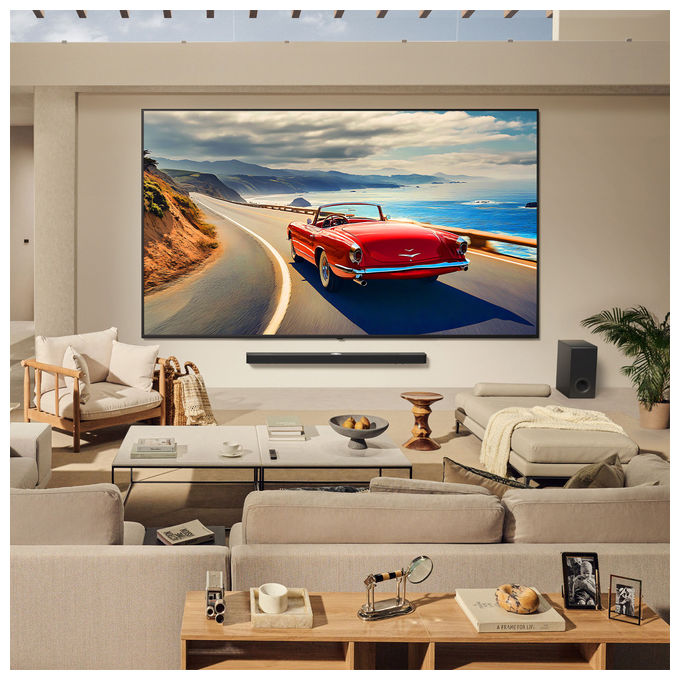 LG 43QNED70A6A QNED70 Smart TV QNED 4K 43'' α7 Gen8 HDR10 Game Optimizer WebOS 25 colore Nero