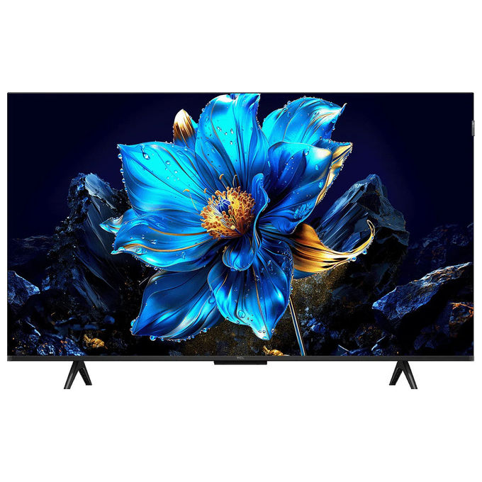 TCL 43T69C T69C Smart TV QLED 43'' 4K Ultra HD Google TV Dolby Vision HDR10+ 60Hz colore Metallico