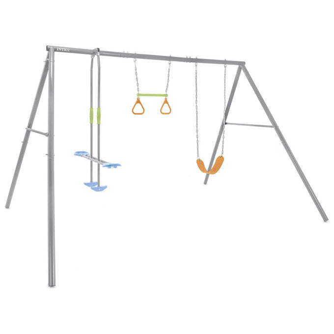 Intex Altalena Colore Grigio 3 Componenti