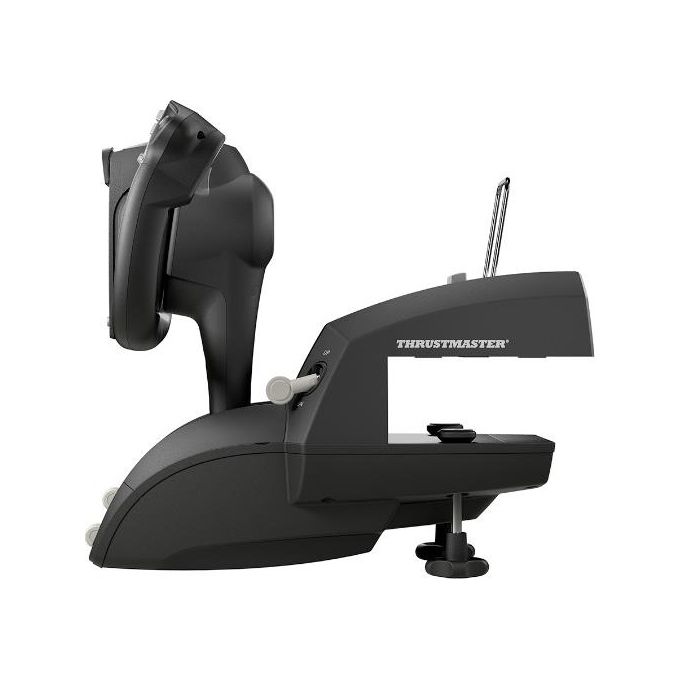 Thrustmaster 4460209 TCA Yoke Boeing Edition Volante simulatore di volo con licenza ufficiale Boeing e Microsoft 18 pulsanti 6 assi struttura in metallo colore Nero-grigio