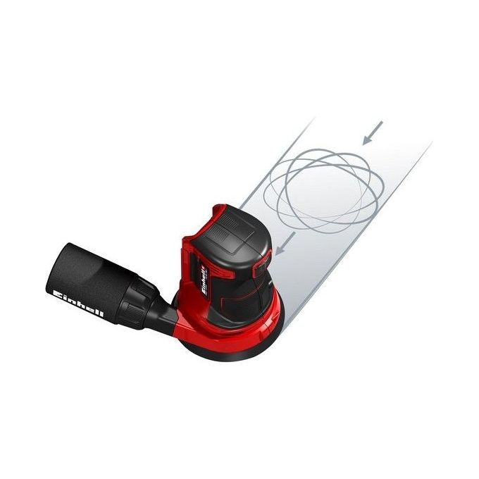 Einhell Levigatrice Roto Orbitale A Batteria Te-Rs 18 Li (Batteria Non Inclusa)