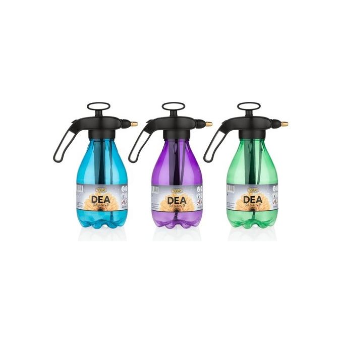 Volpi Originale 4470T DEA Pompa a Pressione Manuale 2 L 2 bar Serbatoio PET Trasparente Ugello Ottone colore Assortito