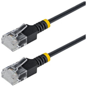 StarTech.com N6APATUTP34BKS4M Cavo Ethernet Cat6a Ultra Slim 4 m 10000 Mbit-s UTP Rame Puro 34AWG colore Nero