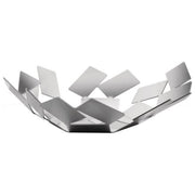 Alessi MT01 Cestino La Stanza dello Scirocco in Acciaio Inossidabile 18-10 Lucido colore Grigio
