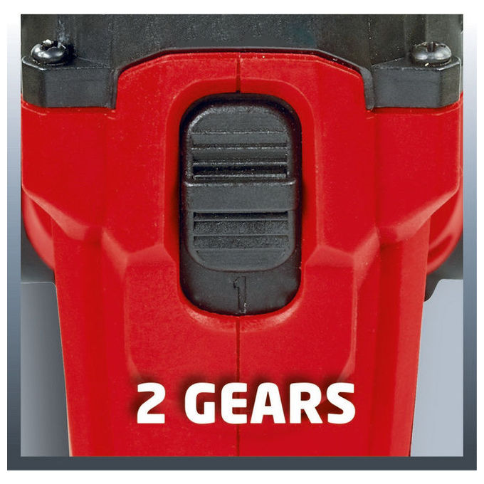 Einhell TC-CD 18-2 LI Trapano Avvitatore a Batteria 18V 1.5Ah Li-Ion 2 Velocita' 38 Nm Mandrino 10 mm