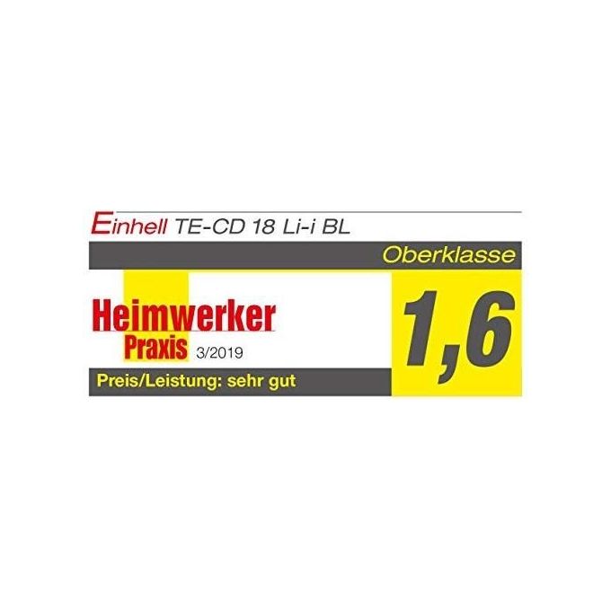 Einhell Trapano Batteria Pxc-Solo Te-Cd18Li-I