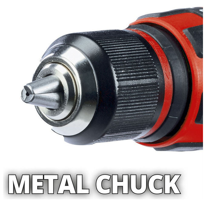 Einhell Trapano Avvitatore A Percussione A Batteria Te-Cd 18-48 Li-I Senza Batteria e Caricabatteria