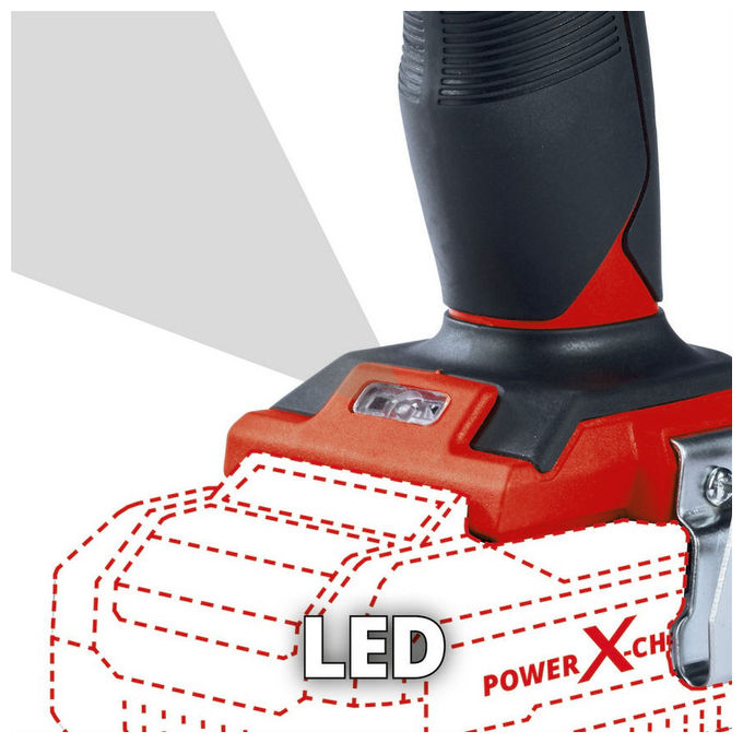Einhell Trapano Avvitatore A Percussione A Batteria Te-Cd 18-48 Li-I Senza Batteria e Caricabatteria