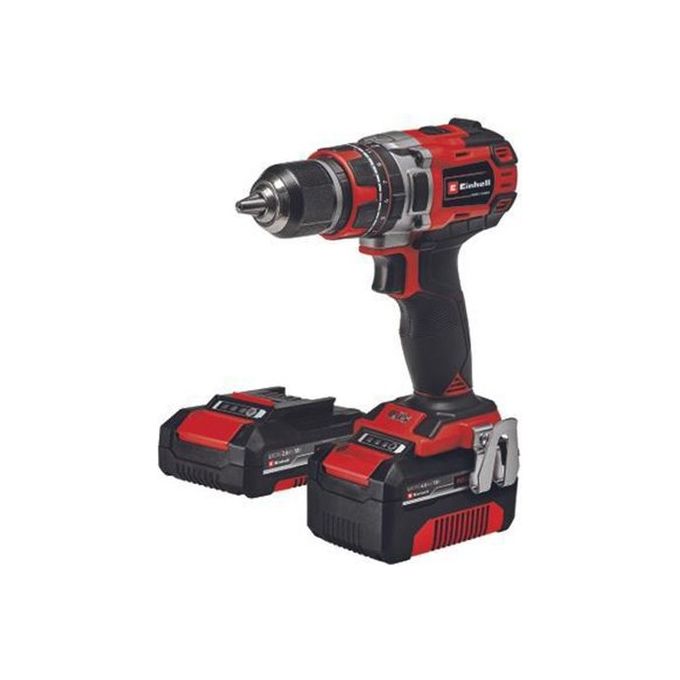 Einhell 4514217 Power X-Change TP-CD 18-50 Li-i BL Trapano Avvitatore a Percussione Brushless 18V 50Nm 2 Batterie 2.0Ah 4.0Ah