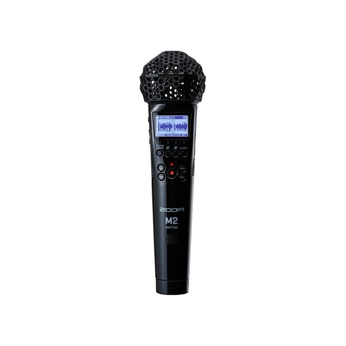 Zoom M2-220GL M2 MicTrak Registratore Audio 2 Canali 32-bit Float fino a 96 kHz Supporto microSD fino a 1TB colore Nero