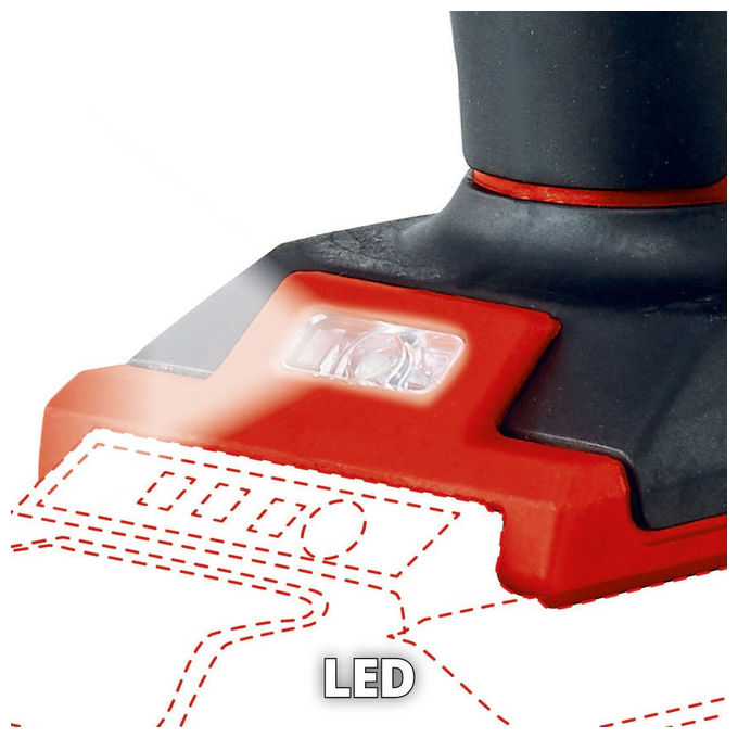 Einhell Pistola Colla A Caldo A Batteria Te-Cg 18 Li (Batteria Non Inclusa)