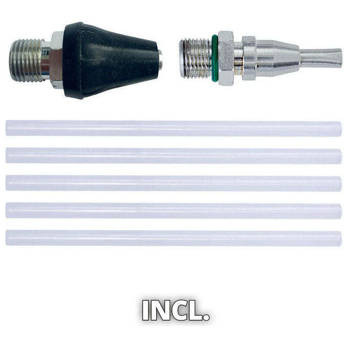 Einhell Pistola Colla A Caldo A Batteria Te-Cg 18 Li (Batteria Non Inclusa)
