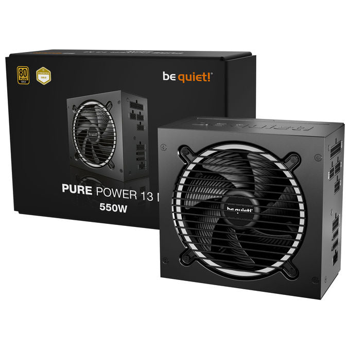 Be quiet! BP024EU Pure Power 13 M Alimentatore per Computer 550 W 80 PLUS Gold ATX 20+4 pin colore Nero