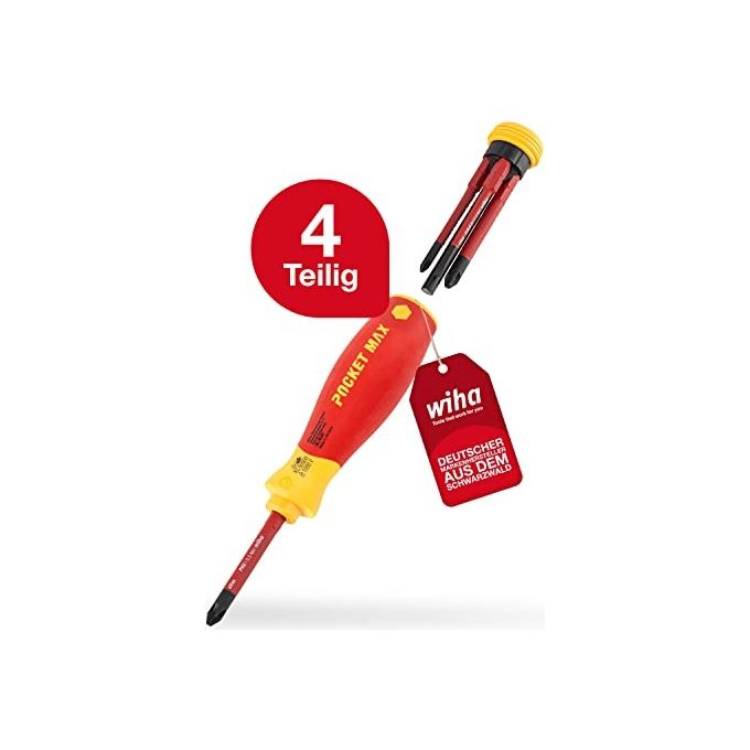 Wiha Giravite con Portainserti a Magazzino PocketMax Electric