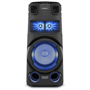 Sony MHCV73D Cassa Bluetooth Megasound Party Speaker 4 Tweeter 30 cm Woofer NFC Karaoke App Controllo Luci colore Nero