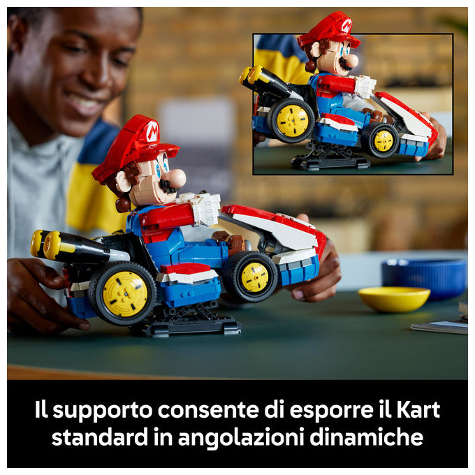 Lego 72037 LEGO Super Mario Mario e Kart Standard Set da Costruzione 1972 pz colore Multicolore