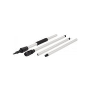 Annovi Reverberi 8016287463553 Kit Estensione Lancia 4 aste modulari in alluminio 1,6 m con attacco snodato e sonda sturatubi colore Nero