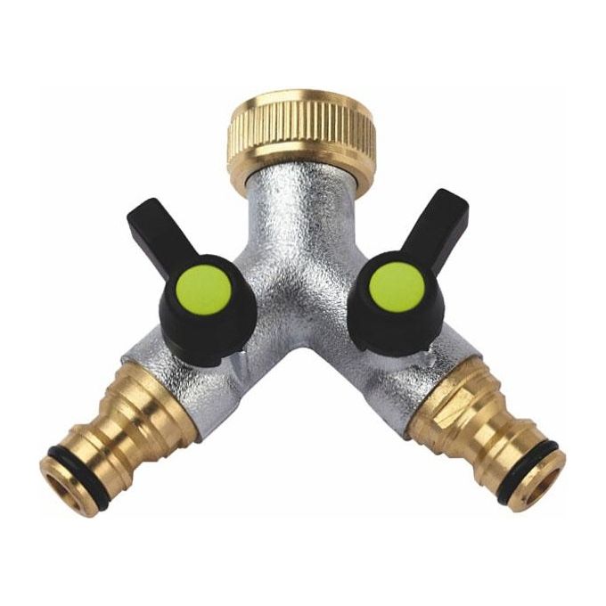 Aquatech Presa 2 Rubinetti 3-4F + Innesti Ott 465B