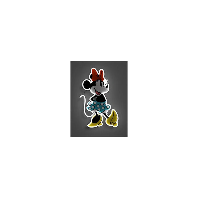 Yellowpop YPDI-MIN-FBO Disney Minnie Full Body Luce Decorativa LED con Interruttore e Dimmer colore Bianco