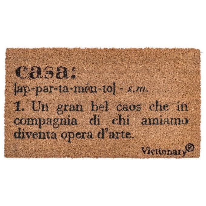 Zerbino 70x40 cm in cocco fondo antiscivolo,Casa, Victionary