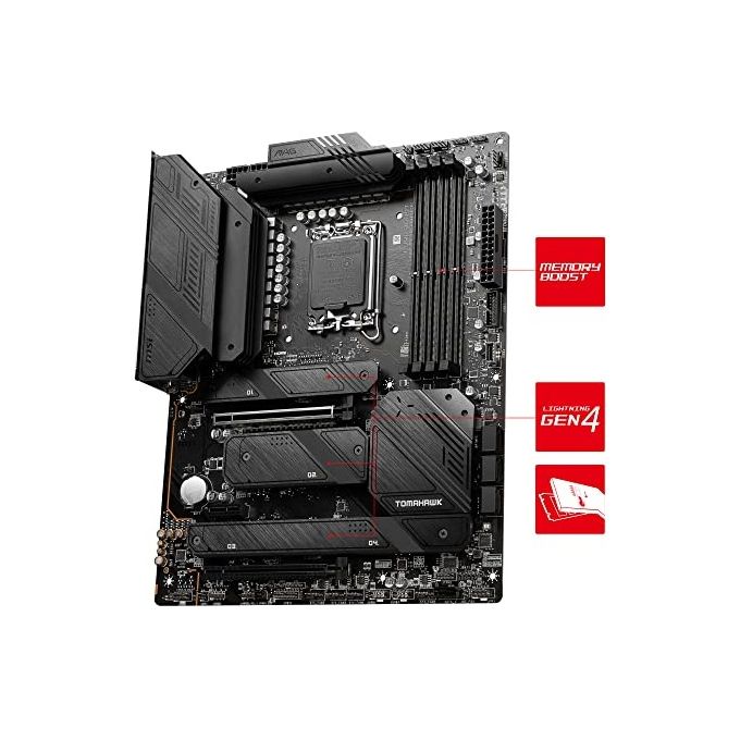 MSI MAG Z790 TOMAHAWK WIFI Scheda Madre ATX Intel Z790 LGA 1700 DDR5 192 GB Wi-Fi 6 Bluetooth 5.3 colore Nero
