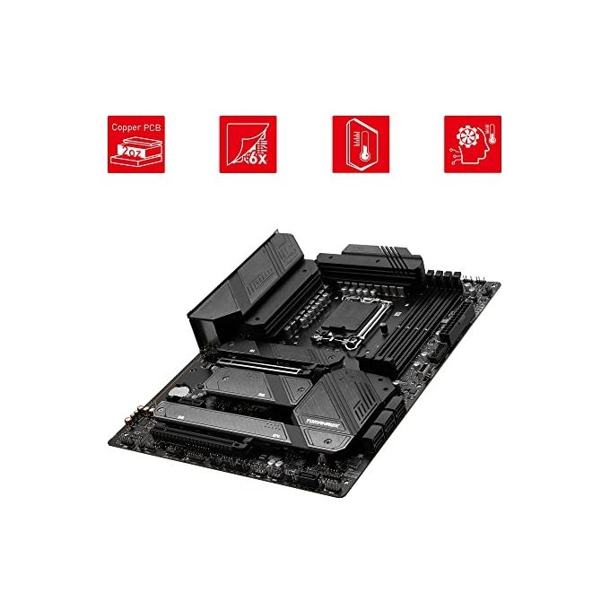 MSI MAG Z790 TOMAHAWK WIFI Scheda Madre ATX Intel Z790 LGA 1700 DDR5 192 GB Wi-Fi 6 Bluetooth 5.3 colore Nero