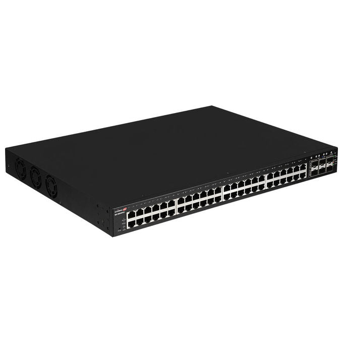 Edimax GS-5654PLX V2 Switch di rete gestito con 48 porte Gigabit Ethernet 6 slot SFP+ 10G supporto PoE+ colore Nero