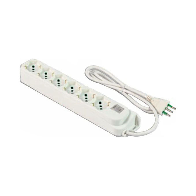 Fme Multipresa 6x2Pt Sk Bianco Int Retail