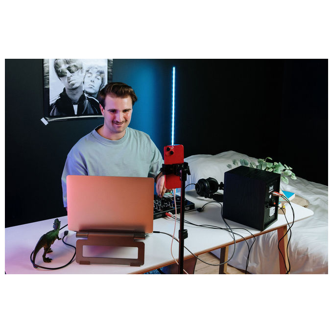 Hercules controller DJ Inpulse 200 MK3, USB-C, jog wheel tattili, compatibile Serato DJ Lite e DJUCED, uscite RCA e mini-jack