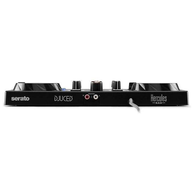 Hercules controller DJ Inpulse 200 MK3, USB-C, jog wheel tattili, compatibile Serato DJ Lite e DJUCED, uscite RCA e mini-jack