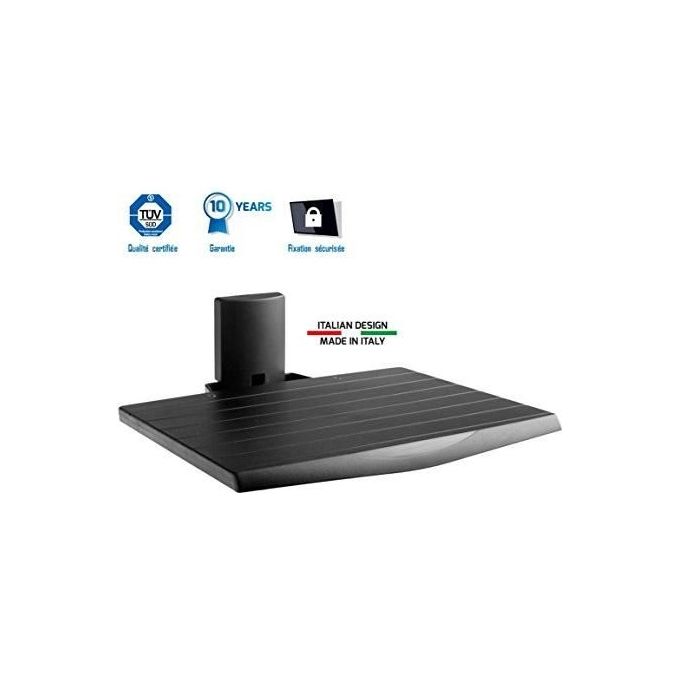Meliconi Slimstyle Av Shelf Supporto per Apparecchi Audio-Video da Parete
