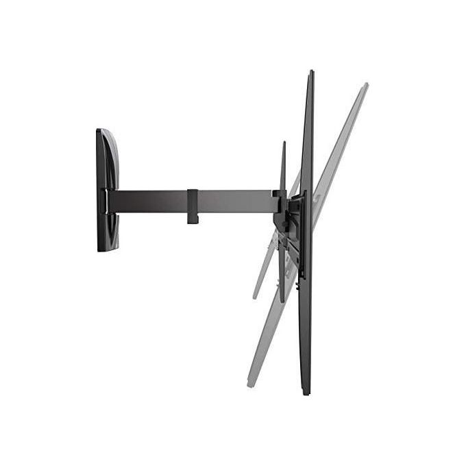 Meliconi SP 600 SR PLUS Supporto da Parete per Tv Inclinabile e Girevole da 50'' a 82