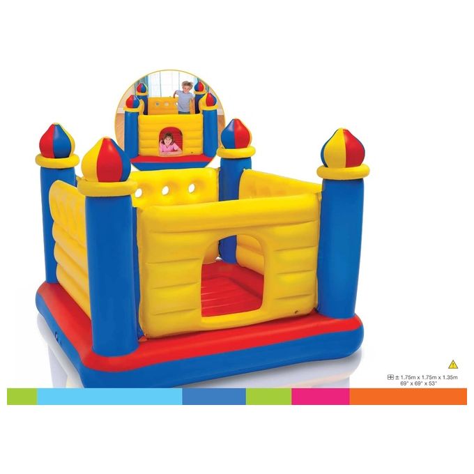 Intex 48259 Jump-O-Lene Castello 175 x 175 x 135 cm Castello Single