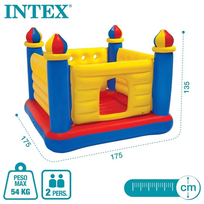 Intex 48259 Jump-O-Lene Castello 175 x 175 x 135 cm Castello Single