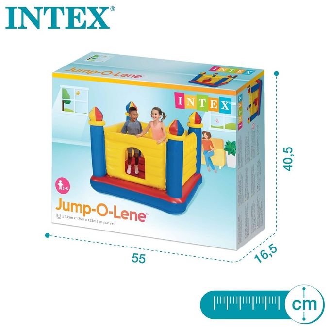 Intex 48259 Jump-O-Lene Castello 175 x 175 x 135 cm Castello Single