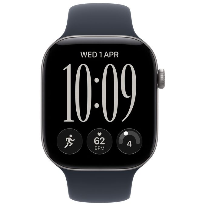 Apple WATCH1246GPSALU Sport M-L colore Grigio Spaziale-Blu Navy