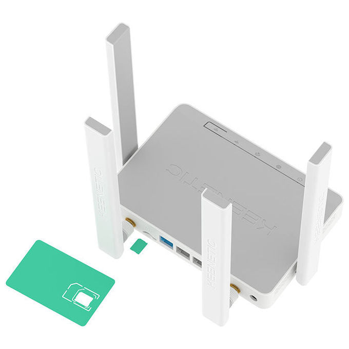 Keenetic Runner 4G Router Modem Wi-Fi Mesh N300 Con Switch