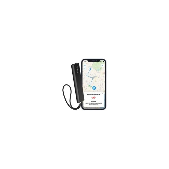 Invoxia LWT3 Localizzatore GPS 4G con App Invoxia Tempo di Installazione 2 Minuti Autonomia Fino a 3 Mesi Sim Integrata Tracciamento in Tempo Reale Copertura Internazionale colore Nero