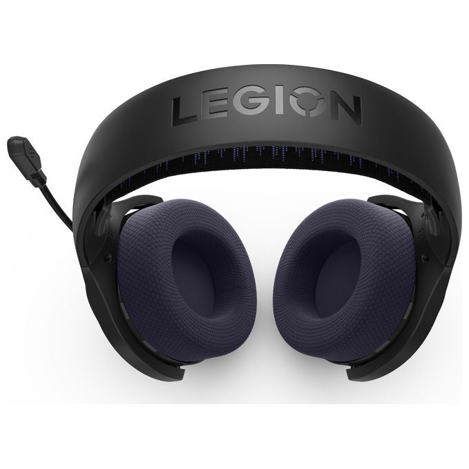 Lenovo GXD1R34013 Legion H410 Cuffie Wireless Gaming con Bluetooth 5.2 e USB Tipo-C colore Nero Viola